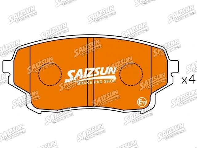 刹车片 Brake Pad Set:55200-50J01
