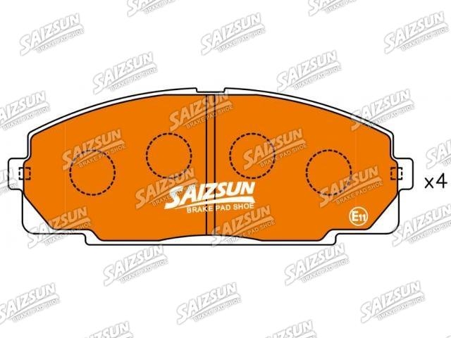 刹车片 Brake Pad Set:04465-25040