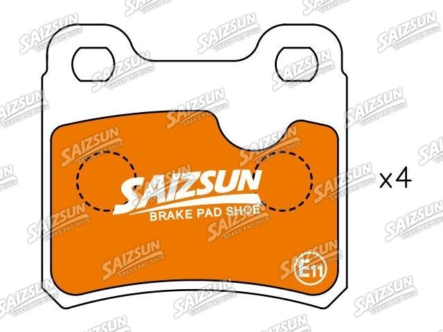 刹车片 Brake Pad Set:002 420 98 20