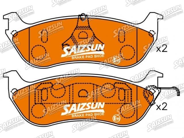 刹车片 Brake Pad Set:F6AZ-2200AA