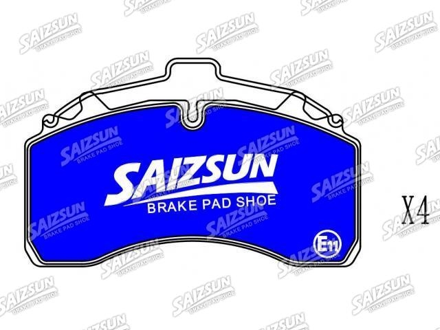 刹车片 Brake Pad Set:02.3350.13.09