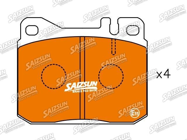 刹车片 Brake Pad Set:001 420 24 20