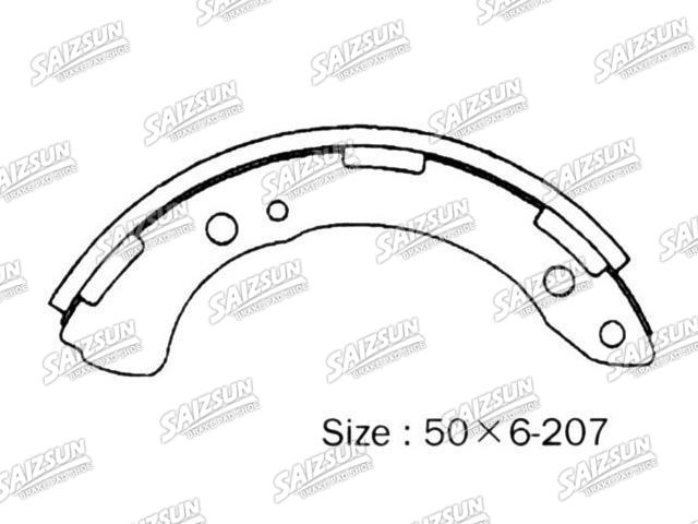 刹车蹄片 Brake Shoe Set:04494-27010