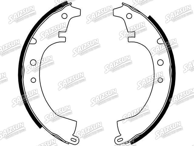 刹车蹄片 Brake Shoe Set:04495-14010