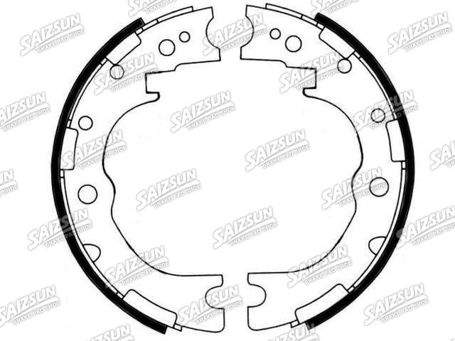刹车蹄片 Brake Shoe Set:46530-25010