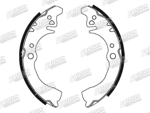 刹车蹄片 Brake Shoe Set:04495-97204
