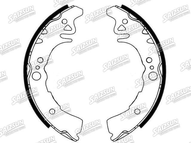 刹车蹄片 Brake Shoe Set:47430-97503-000