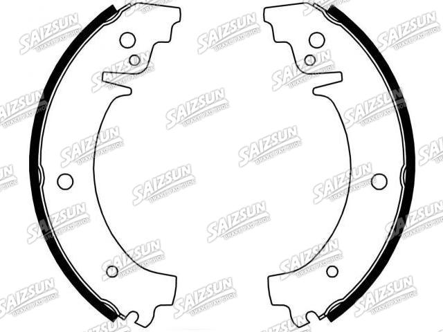 刹车蹄片 Brake Shoe Set:4407424