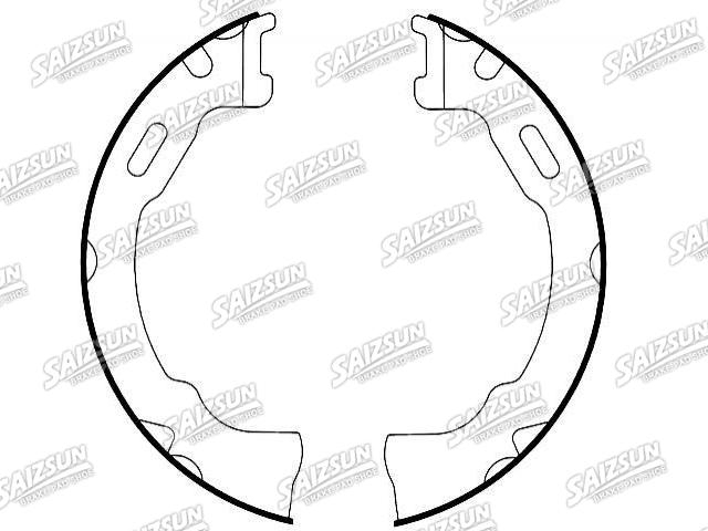 刹车蹄片 Brake Shoe Set:6L2Z-2648-A