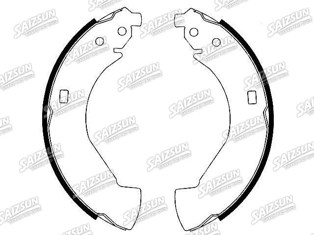 刹车蹄片 Brake Shoe Set:89059128