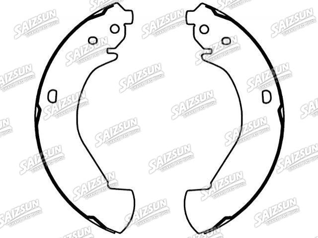 刹车蹄片 Brake Shoe Set:8-89058-906-0