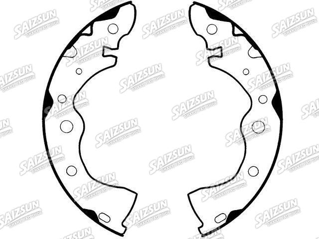 刹车蹄片 Brake Shoe Set:44060-ZG025