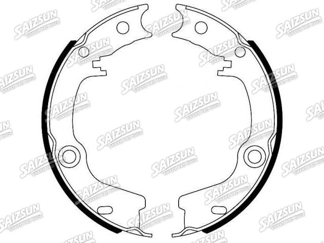 刹车蹄片 Brake Shoe Set:58350-1GA00