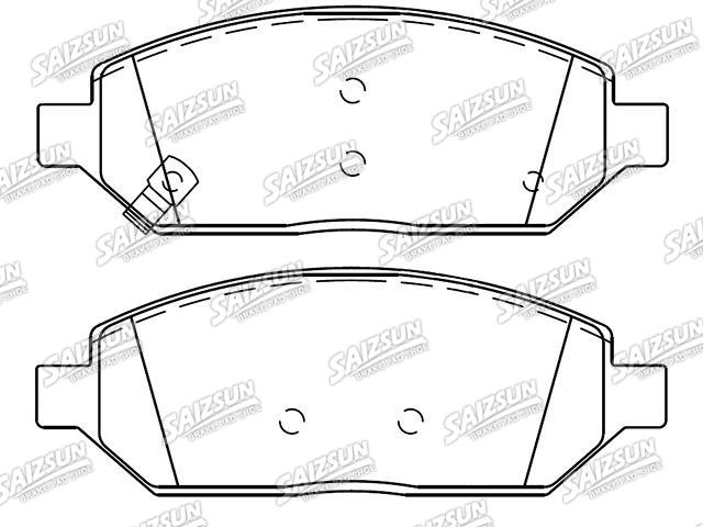 刹车片 Brake Pad Set:42349235