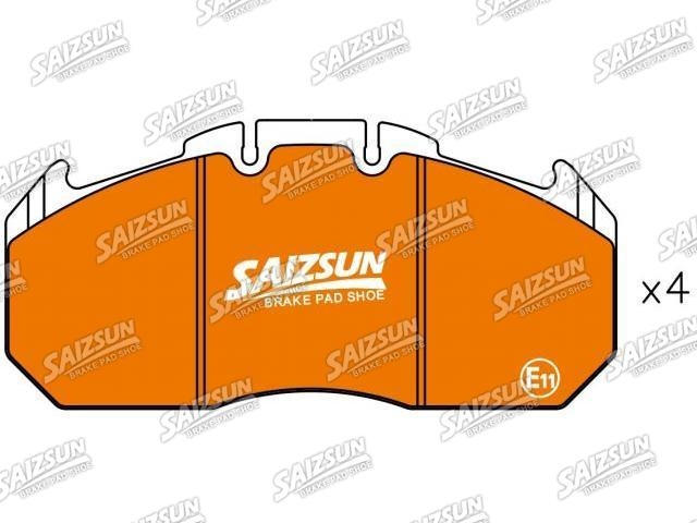 刹车片 Brake Pad Set:81 50820 5072