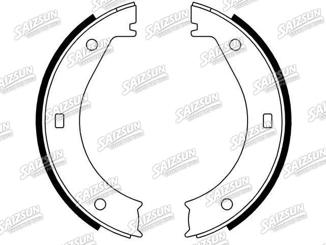 刹车蹄片 Brake Shoe Set:34 41 6 761 294