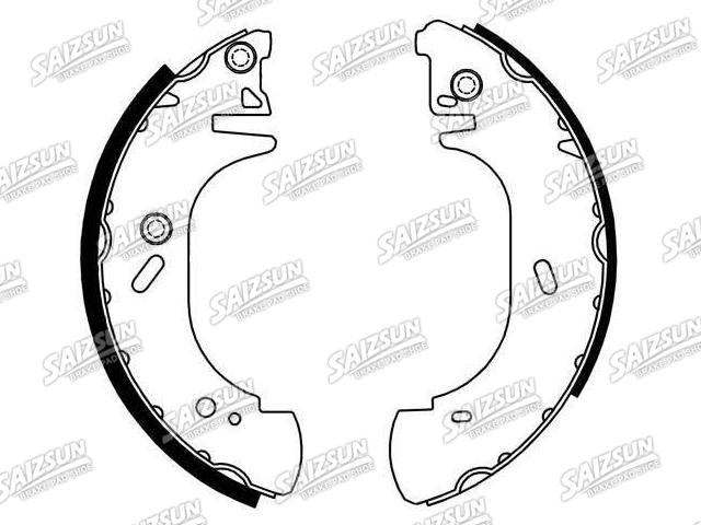刹车蹄片 Brake Shoe Set:6 733 350