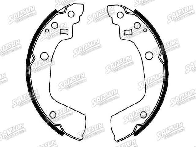 刹车蹄片 Brake Shoe Set:53200-63J00
