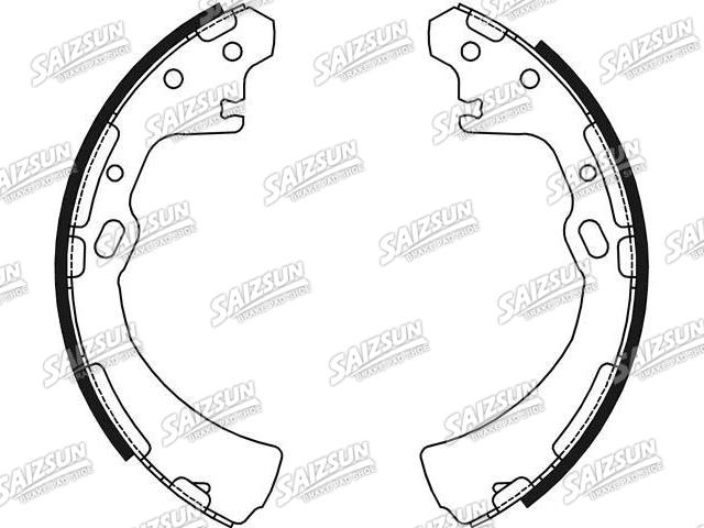 刹车蹄片 Brake Shoe Set:44060-08G25