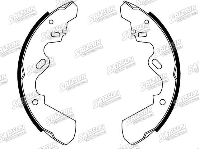 刹车蹄片 Brake Shoe Set:8-94104-258-1