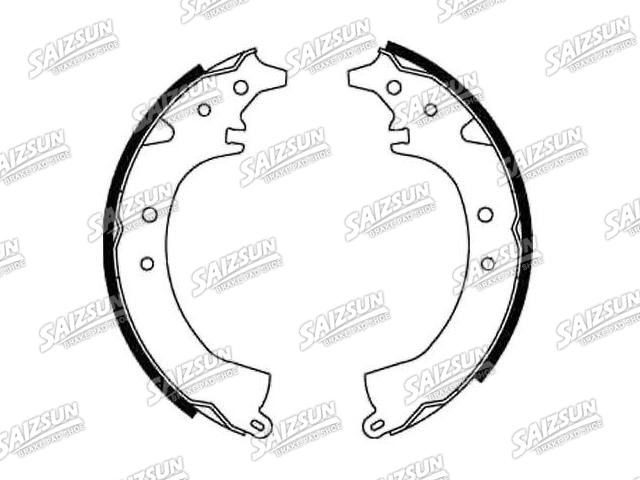 刹车蹄片 Brake Shoe Set:04495-14040