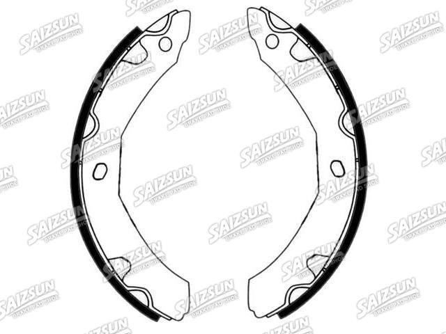 刹车蹄片 Brake Shoe Set:8-97171-439-0