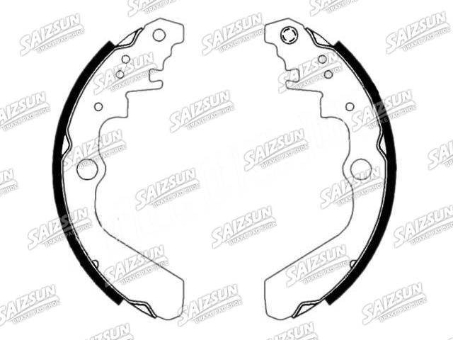 刹车蹄片 Brake Shoe Set:53200-79A00