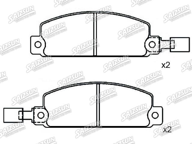 刹车片 Brake Pad Set:140389