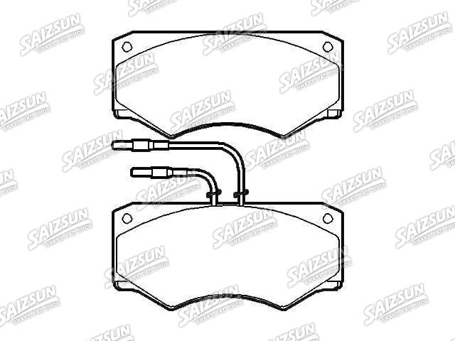刹车片 Brake Pad Set:903 7770