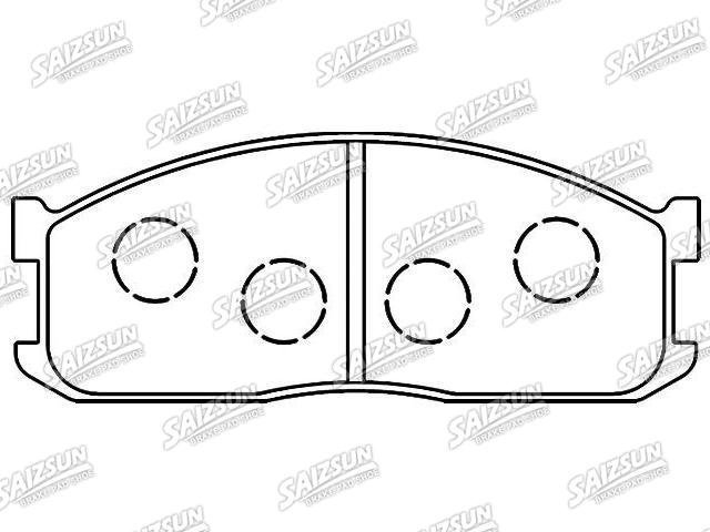 刹车片 Brake Pad Set:SE96-33-28Z 9A