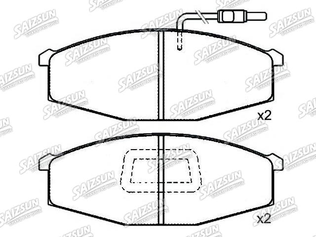 刹车片 Brake Pad Set:41060-P9690