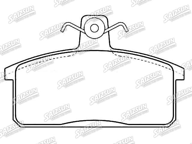 刹车片 Brake Pad Set:00000-A00154
