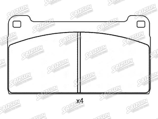 刹车片 Brake Pad Set:000 420 93 20