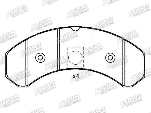刹车片 Brake Pad Set:8 284 000 106