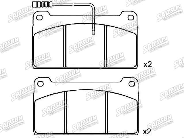 刹车片 Brake Pad Set:001 420 90 20