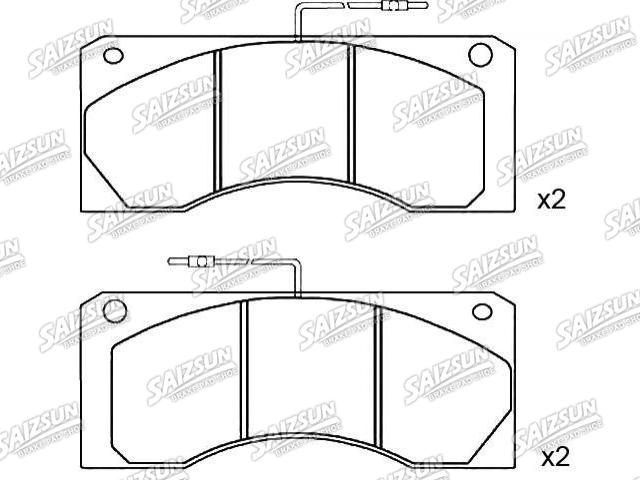 刹车片 Brake Pad Set:5000 814 345