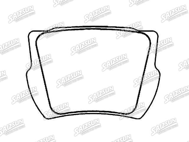 刹车片 Brake Pad Set:180040