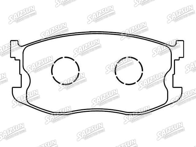 刹车片 Brake Pad Set:8-94442-686-0