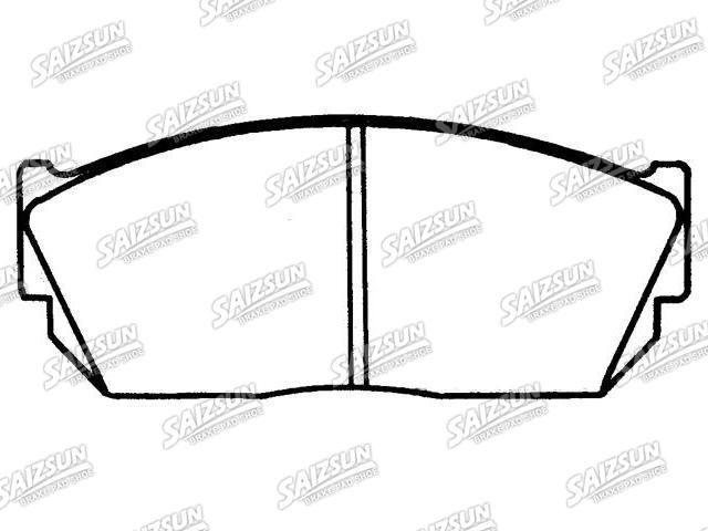 刹车片 Brake Pad Set:45022-SA0-680
