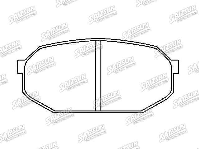 刹车片 Brake Pad Set:MB 238 261