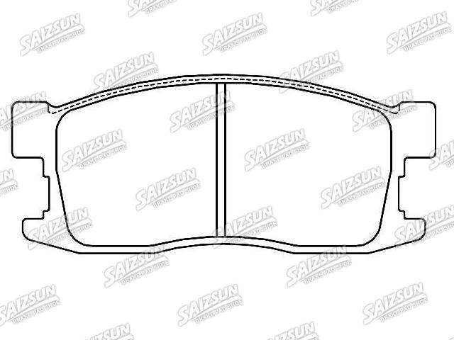 刹车片 Brake Pad Set:45022-SB6-600
