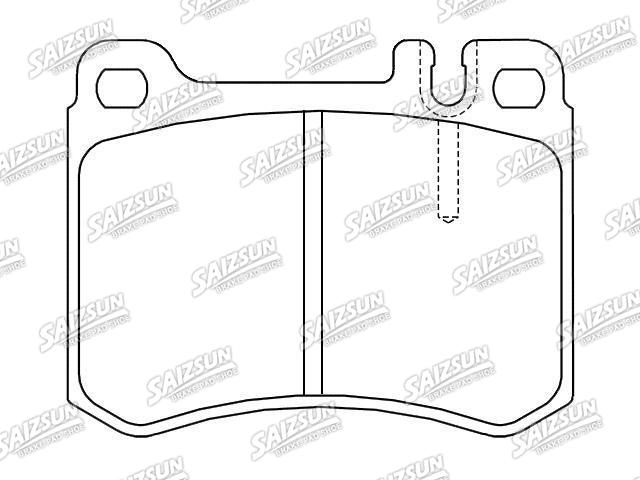 刹车片 Brake Pad Set:001 420 03 20
