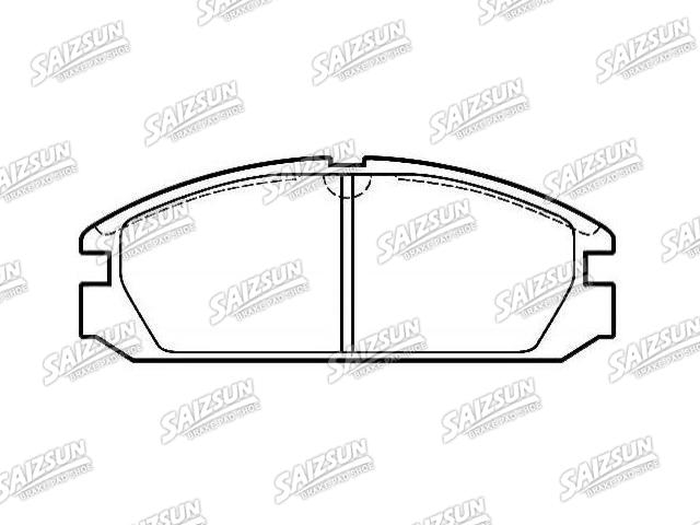 刹车片 Brake Pad Set:45022-SB2-780