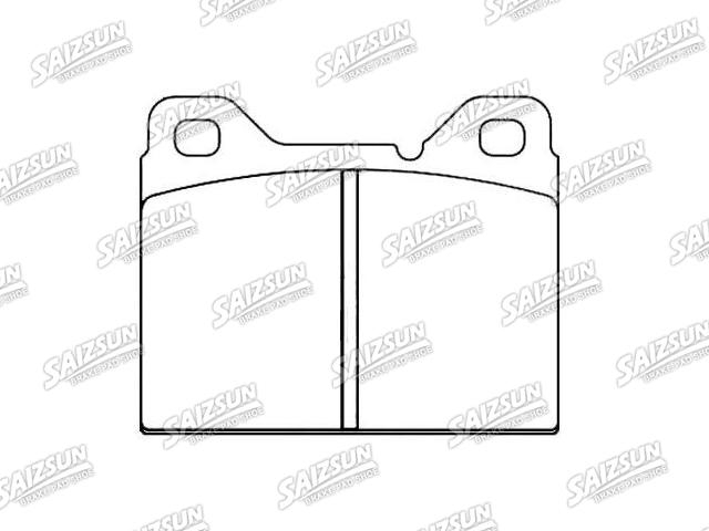 刹车片 Brake Pad Set:2 701 654