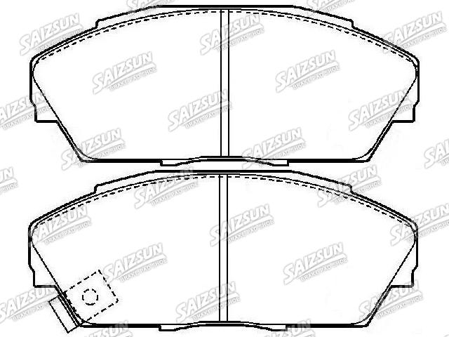 刹车片 Brake Pad Set:45022-SG0-010