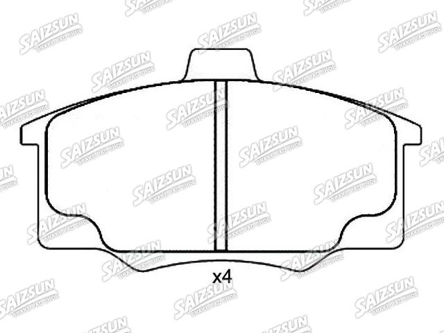 刹车片 Brake Pad Set:MAMUSA 326