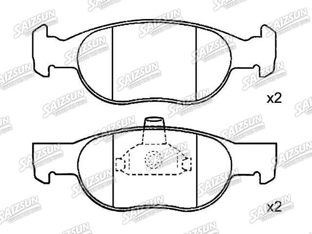 刹车片 Brake Pad Set:9 947 934