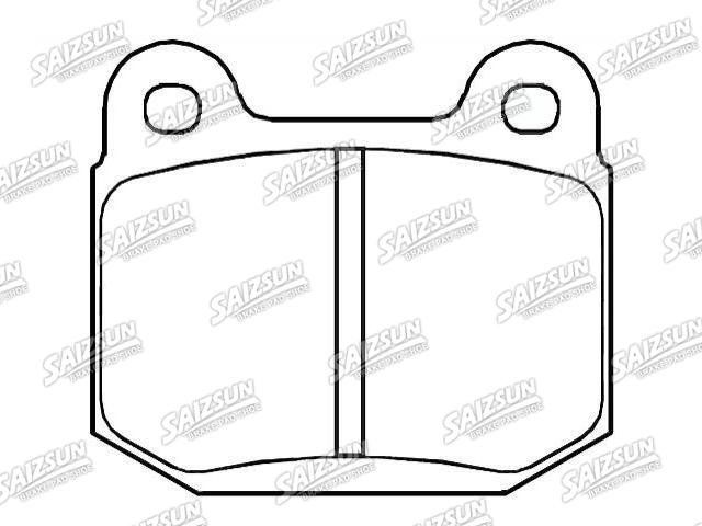 刹车片 Brake Pad Set:A117J0084S