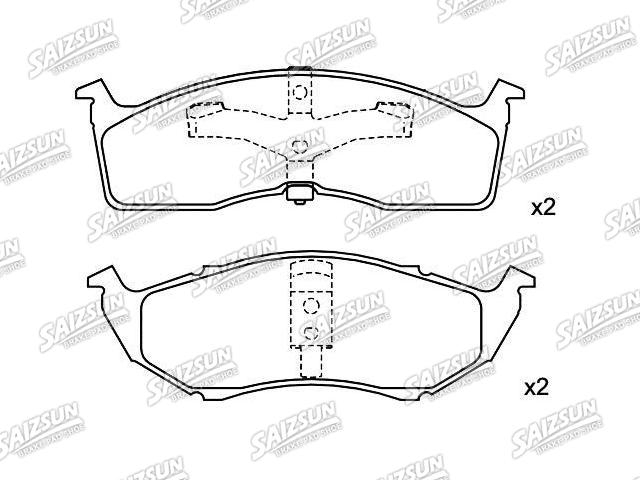 刹车片 Brake Pad Set:4 882 106