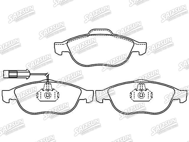 刹车片 Brake Pad Set:9951226